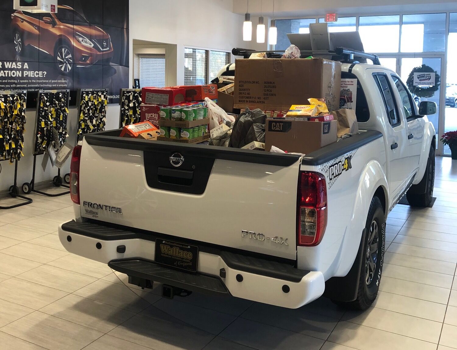 Fill the Frontier food drive benefits Second Harvest